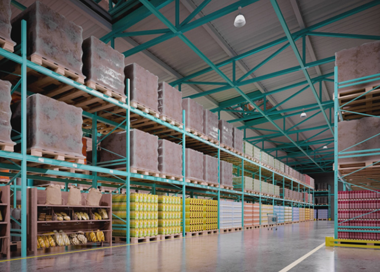 Delta series fixture example, warehouse